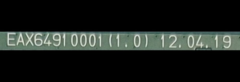 Placa mãe TV LG impecável