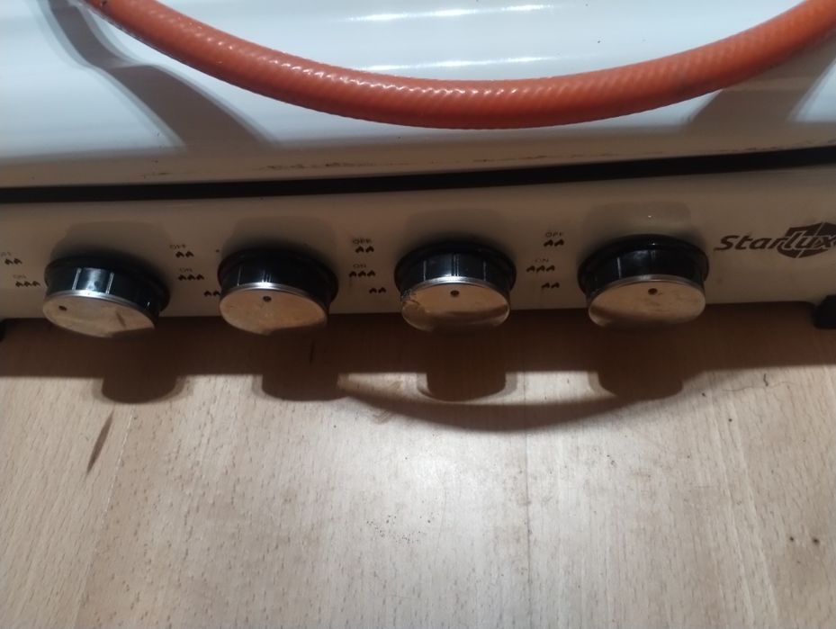 Kuchenka gazowa nastawna plus reduktor i wąż