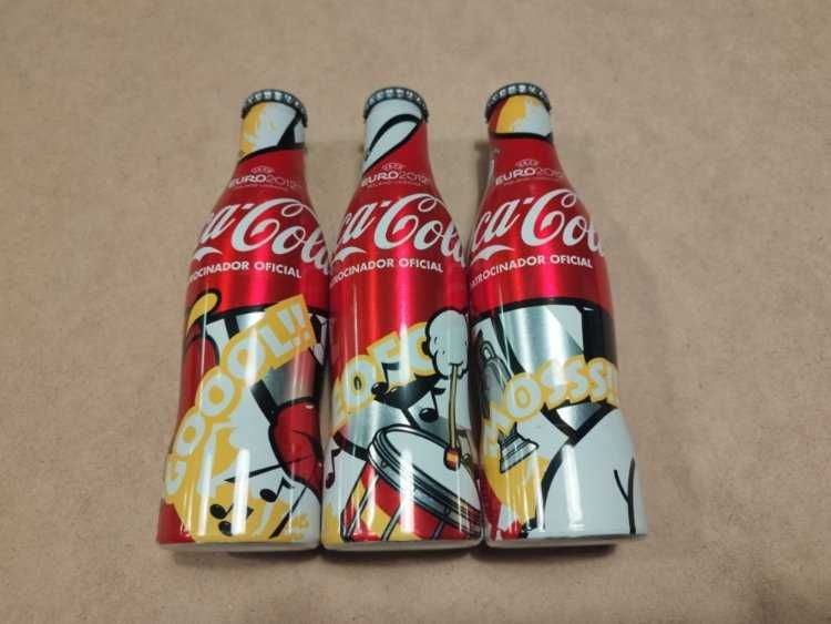 Coca-cola garrafas de alumínio