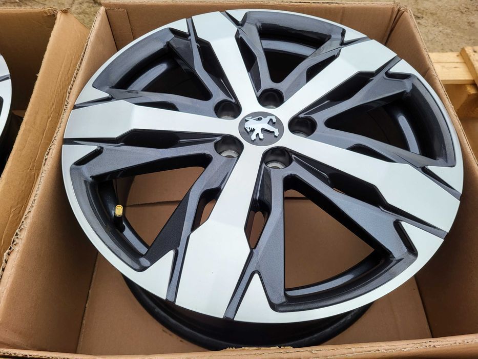 [632] Felgi aluminiowe Peugeot 18 Cali 5x108 Oryginał NOWE OKAZJA ! !