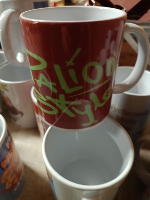 Kubek z grafiką gry 330 ml nowy ceramika palion