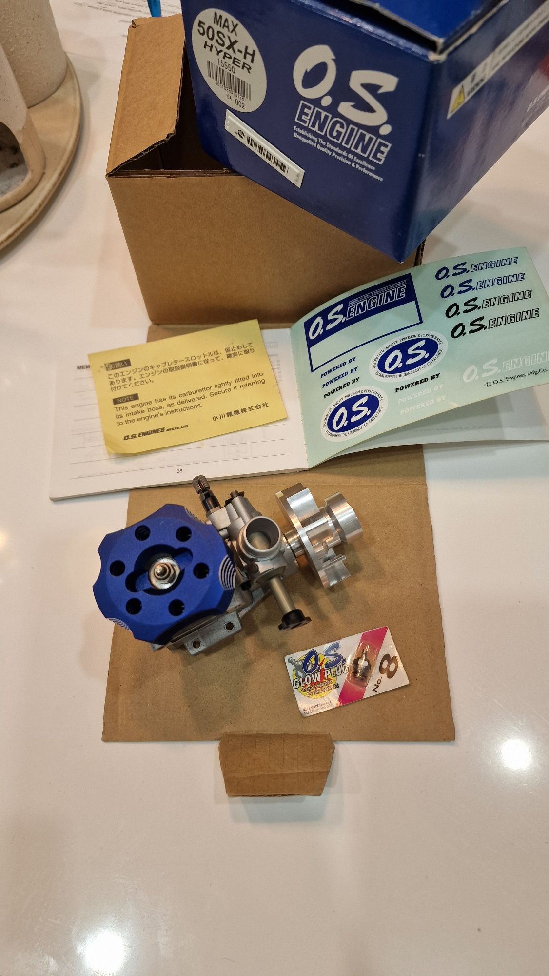 Aeromodelismo motor O.S. 50SX-H Hyper