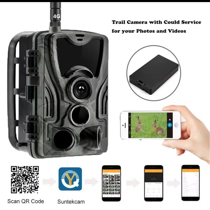 Фотопастка  Suntek HC-801Pro-LI 4G, фотоловушка, нова.