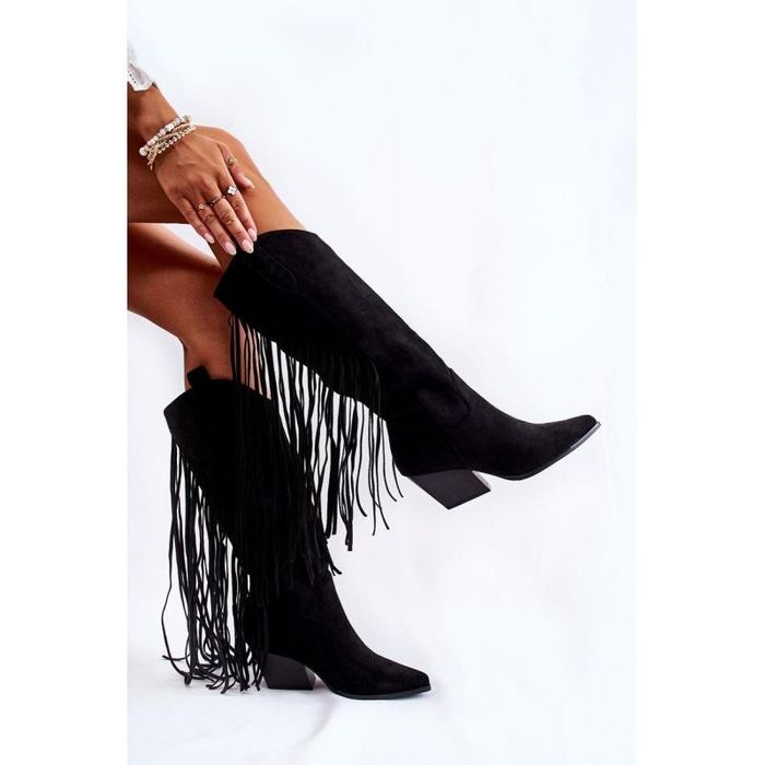 marquiiz кавбойки чорні замша 39 розмір