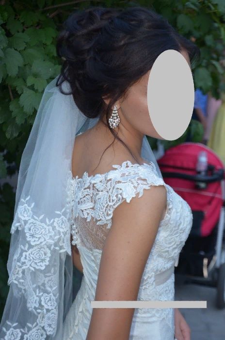 Свадебное платье 42-44р