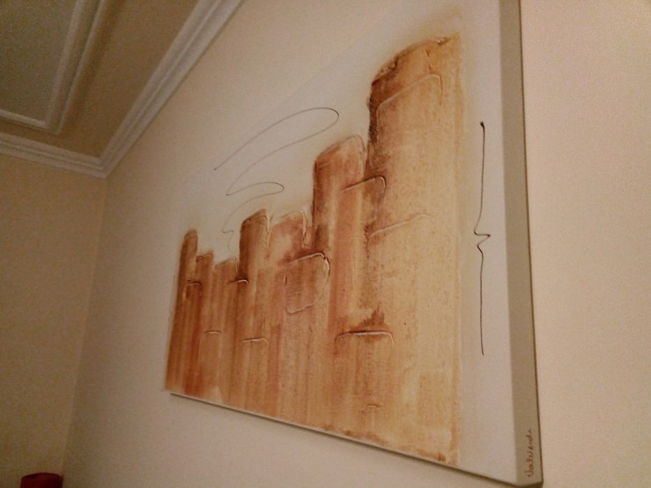 Vendo Quadro em Tela Pintada à Mão