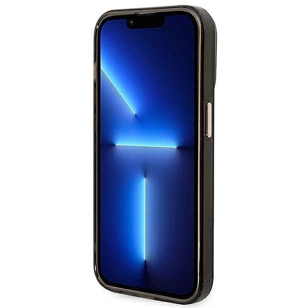 Etui Guess Gold Outline Translucent MagSafe na iPhone 14 Pro Max - cza
