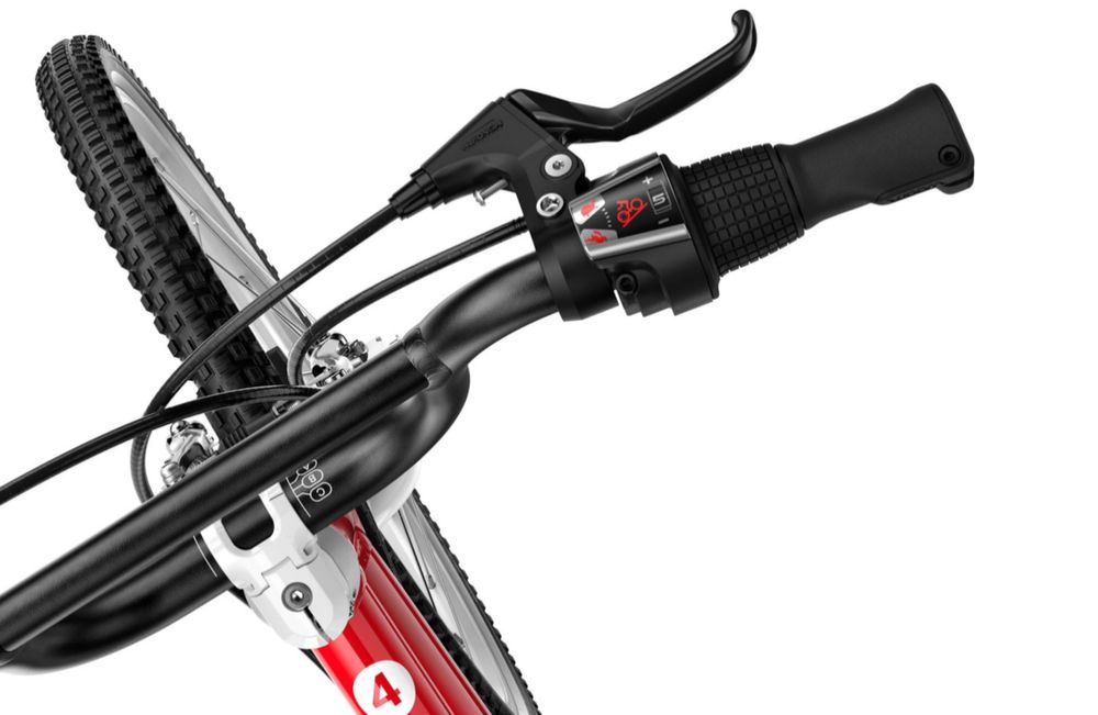 Nowy rower WOOM Go 4 red / czerowny Sklep 115 - 130 cm 7,8 kg