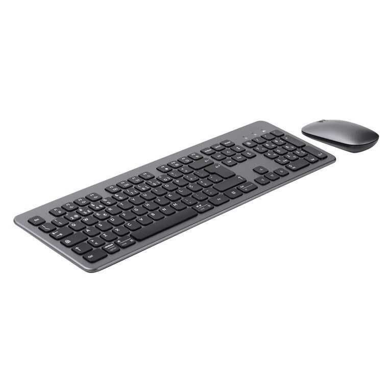 Zestaw bezprzewodowy - klawiatura + mysz QWERTZ niemiecki, austriacki