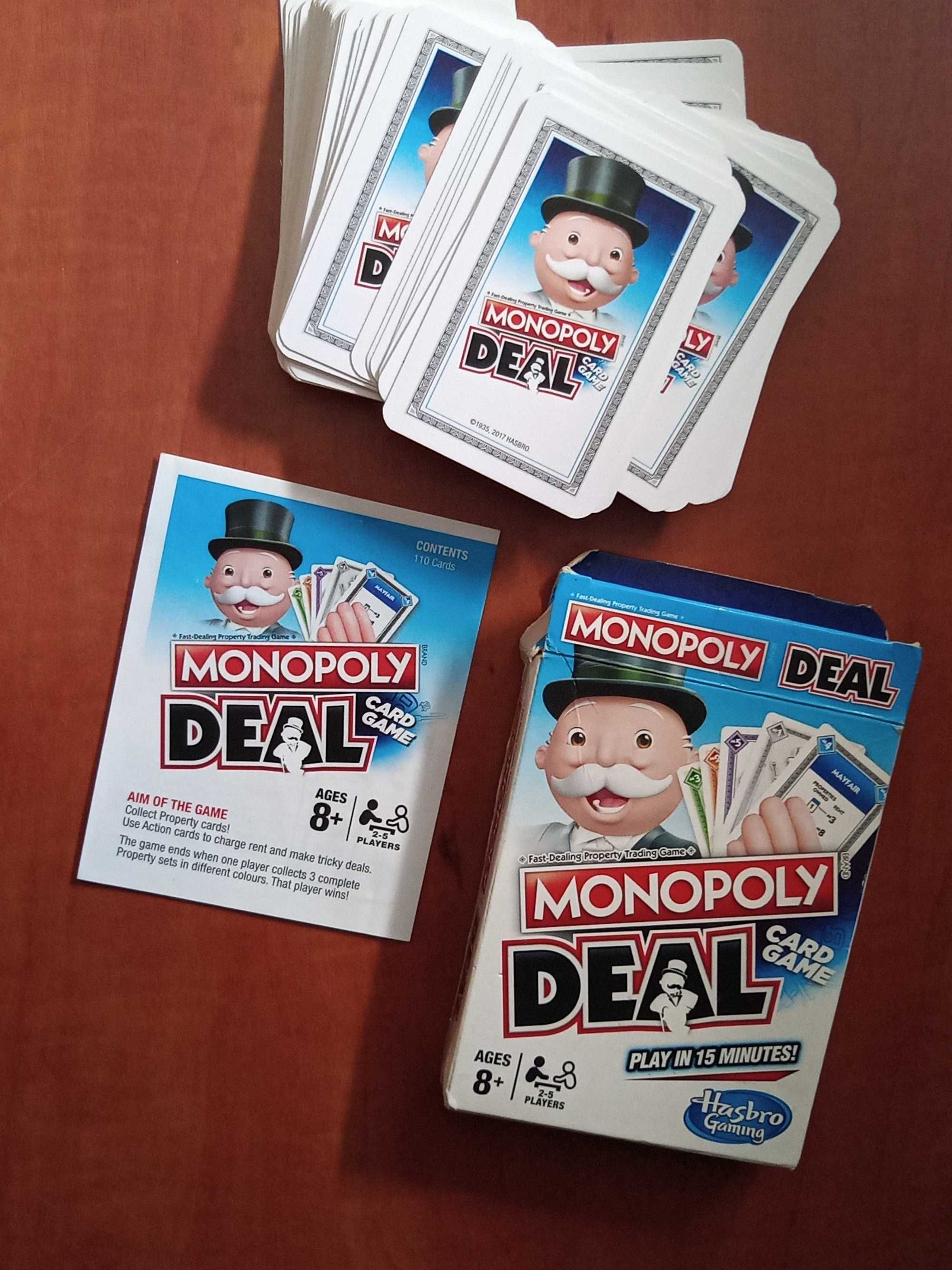 Hasbro Monopoly Deal E3113 Karciana gra towarzyska
