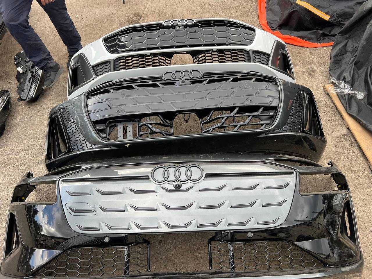Фари Ауді А5 А6 Бампер Audi A5 A6 Решітка Радар Фонарі Ауди Фара Фары