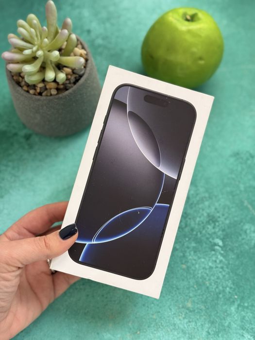 Apple iPhone 16 Pro 128GB Black. Esim. Neverlock. New