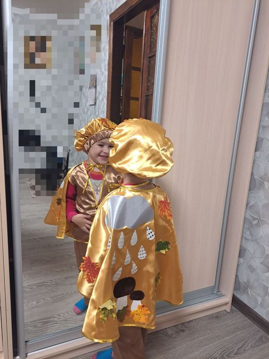 Костюм грибочка,бурячка, дині,осені