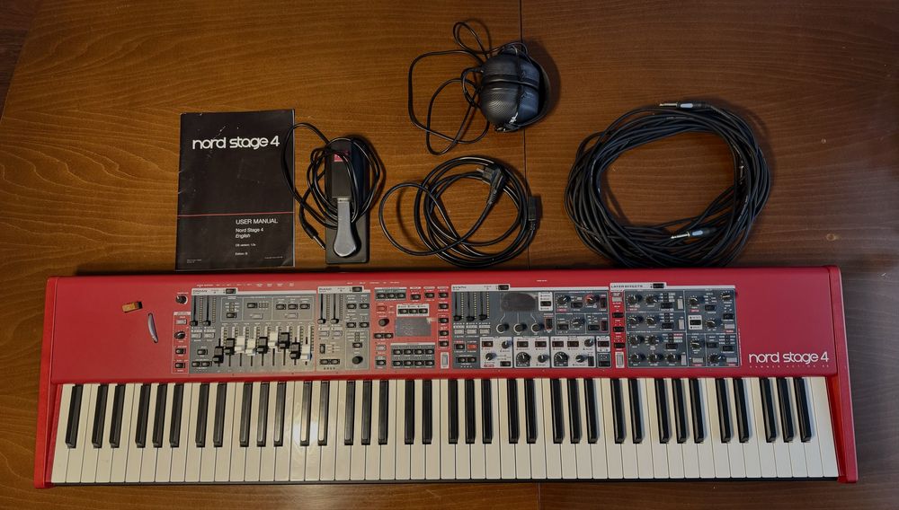 Nord stage 4 88 HA (stan idealny) + dodatki