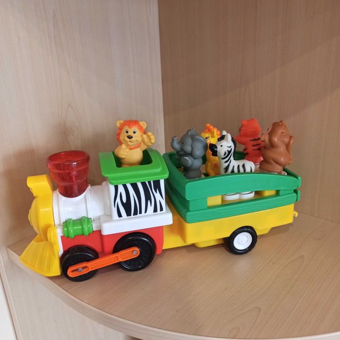 Потяг Лімпопо, паровоз Kiddieland, Кідділенд у відмінному стані