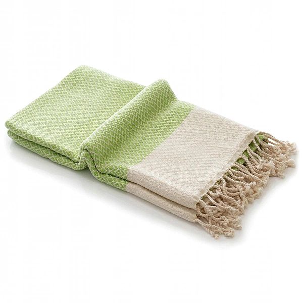 Ręcznik 100x180 Plażowy Kąpielowy Peri Hamam Elmas Miękki Boho