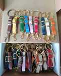 Porta-chaves em pele