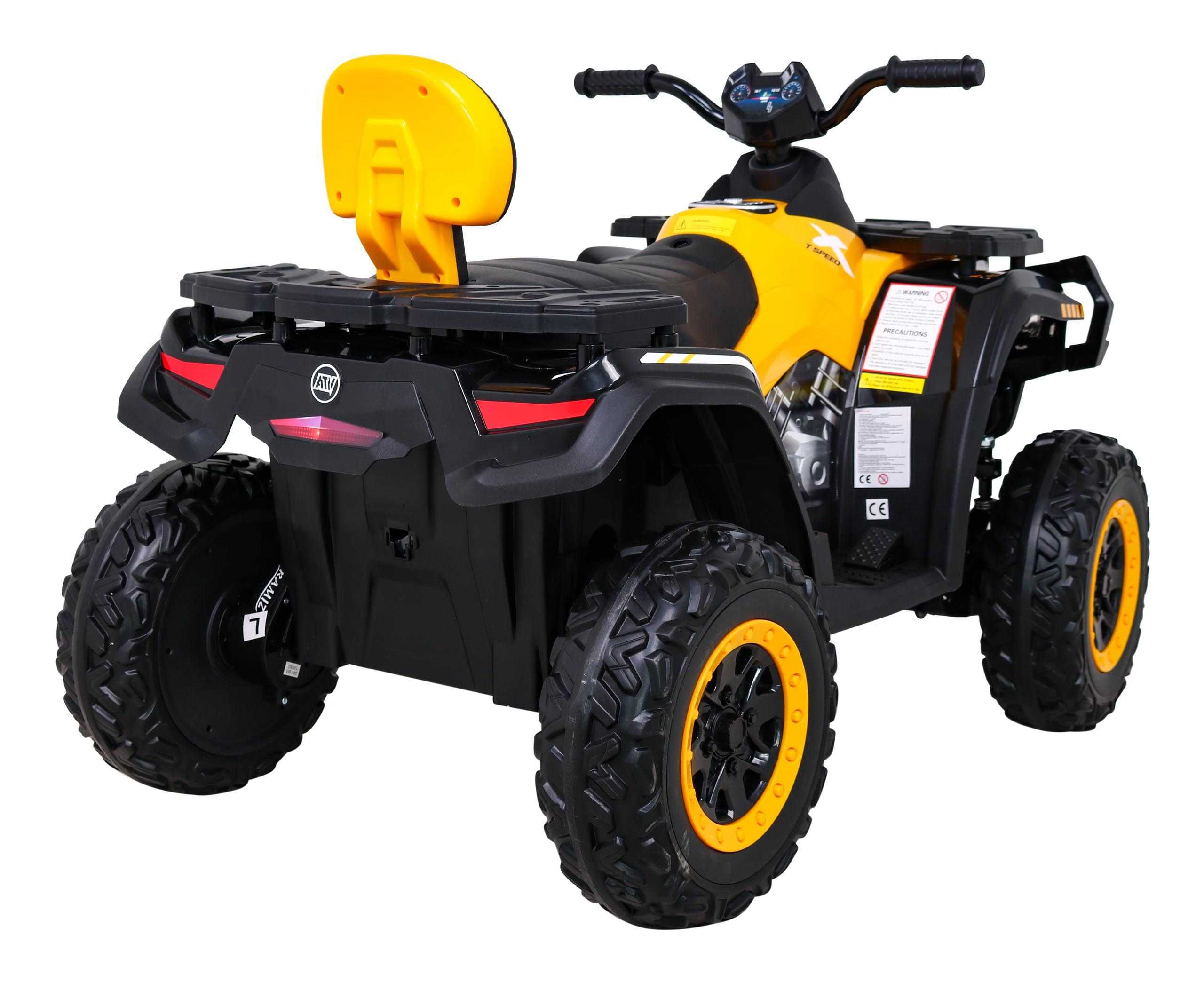 Quad Dla Dzieci XT-SPEED 4x4 dla dzieci Żółty S615