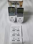 Programator timer z ekranem LCD 2 sztuki