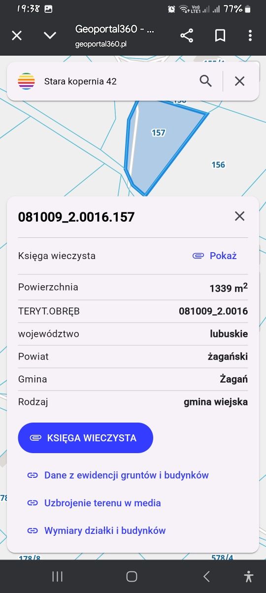 Sprzedam działkę