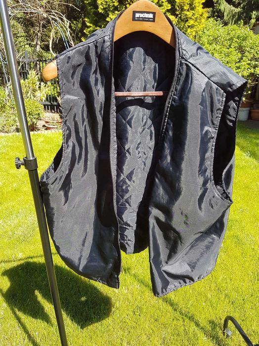 Katana - czarna skórzana kurtka męska Clazar