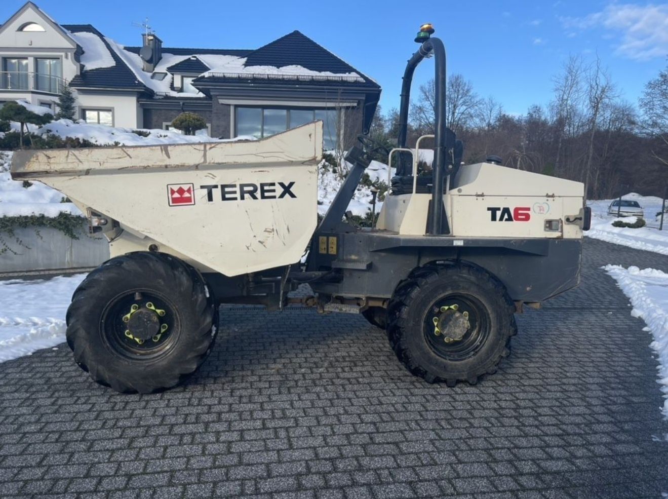 Wozidło budowlane 3T 6T wynajem usługi dowóz wypożyczalnia TEREX