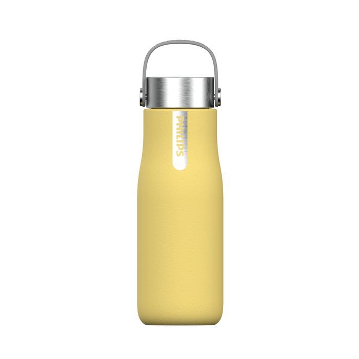Philips Butelka filtrująca, do ciepłego i zimnego, 350 ml żółta OUTLET