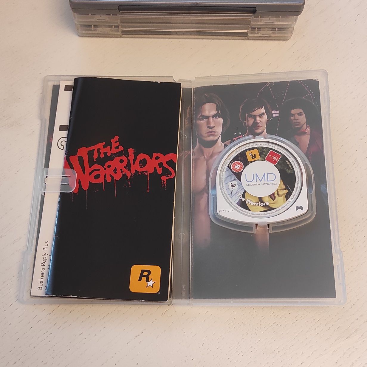 PSP The Warriors Pierwsze Wydanie