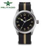 Militado ML08, szkło szafirowe, mechanizm japoński Seiko