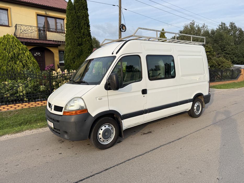 Renault Master 2.5 dCi 120KM Brygadówka 7 osobowy L2H2 Movano Ducato