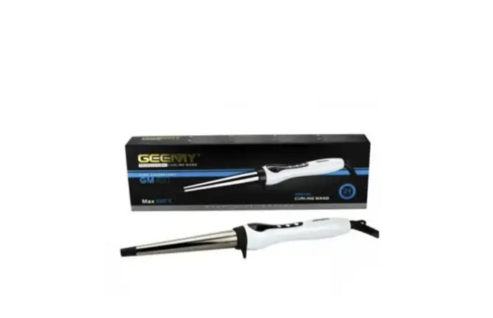 Конусная плойка для завивки волос Geemy GM-403, новая