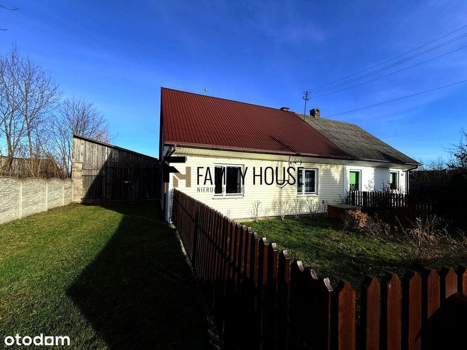 Dom 65m²/ działka 9354m² Węglów/Wąchock