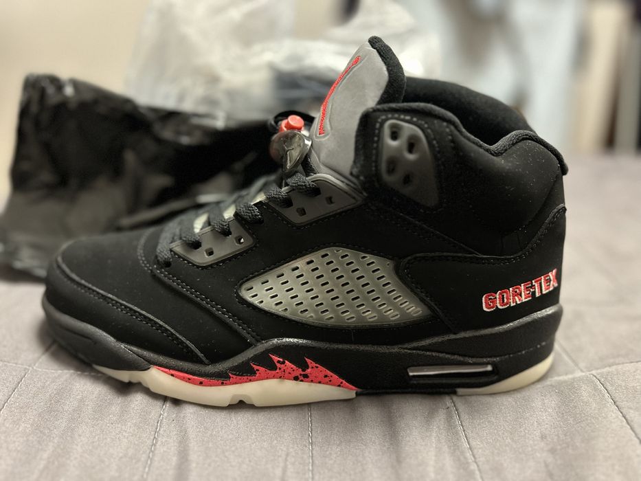 Кросівки Nike Air Jordan Retro 5 Black ”Gore-Tex