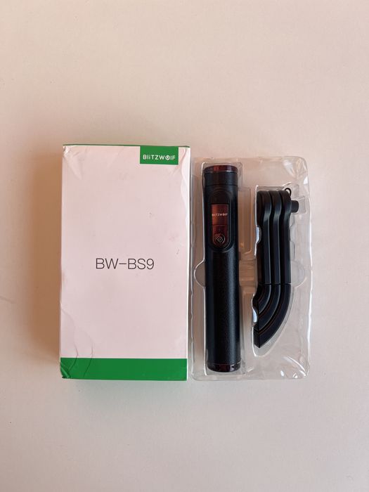 Штатив / монопод Blitzwolf BW-BS9 Original + bluetooth пульт затвор