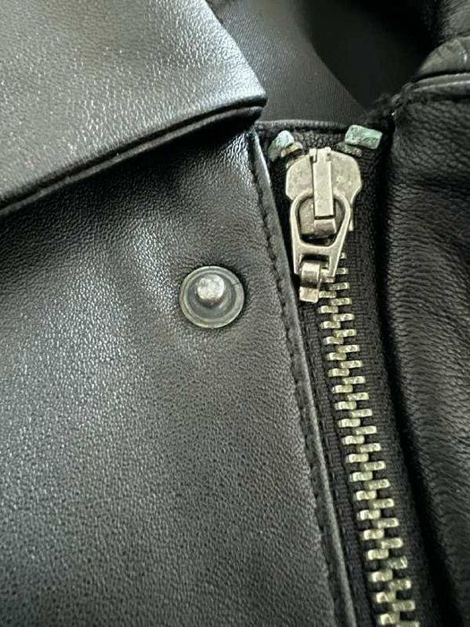 Кожаная куртка мужская 52р.