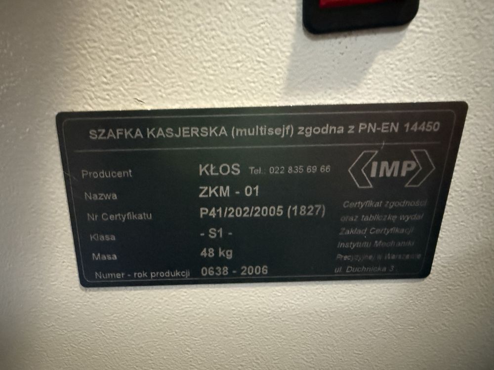 Multisejf KŁOS ZKM-01