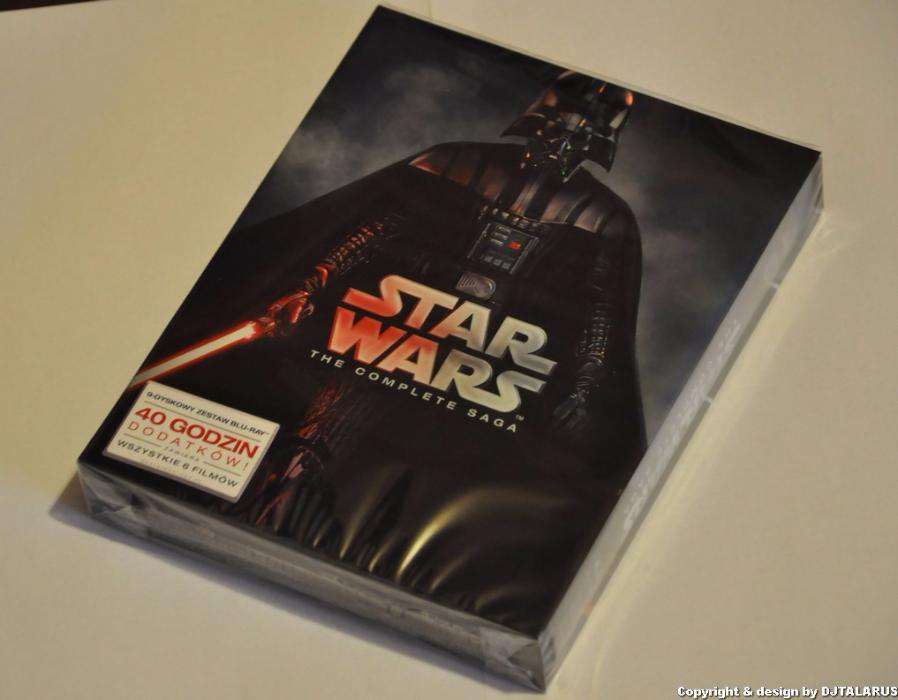Nowy zestaw STAR WARS Gwiezdne Wojny Cała Saga 9-dy Blu-Ray na PREZENT