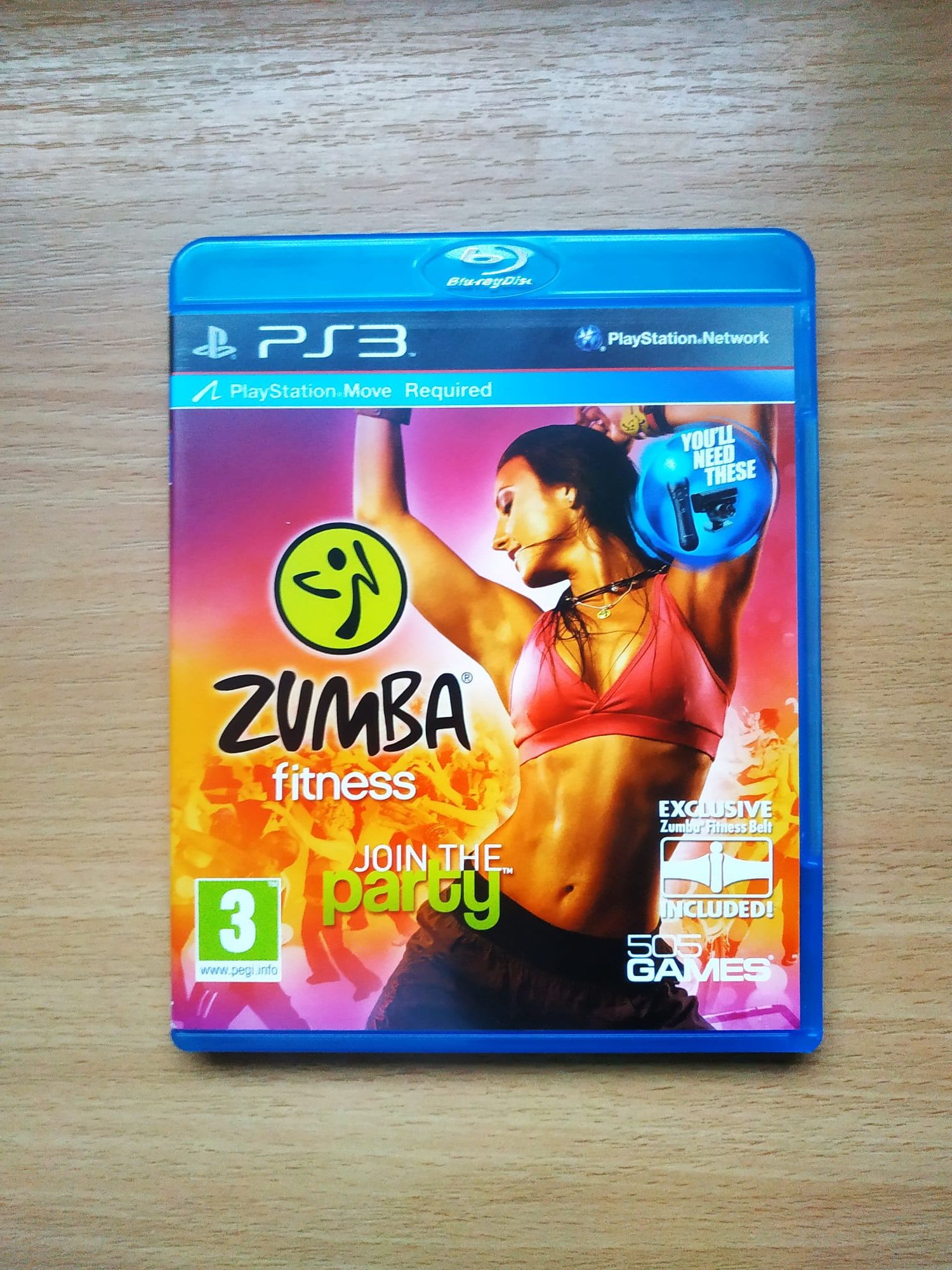 Zumba fitness  na PS3, stan bdb, możliwa wysyłka