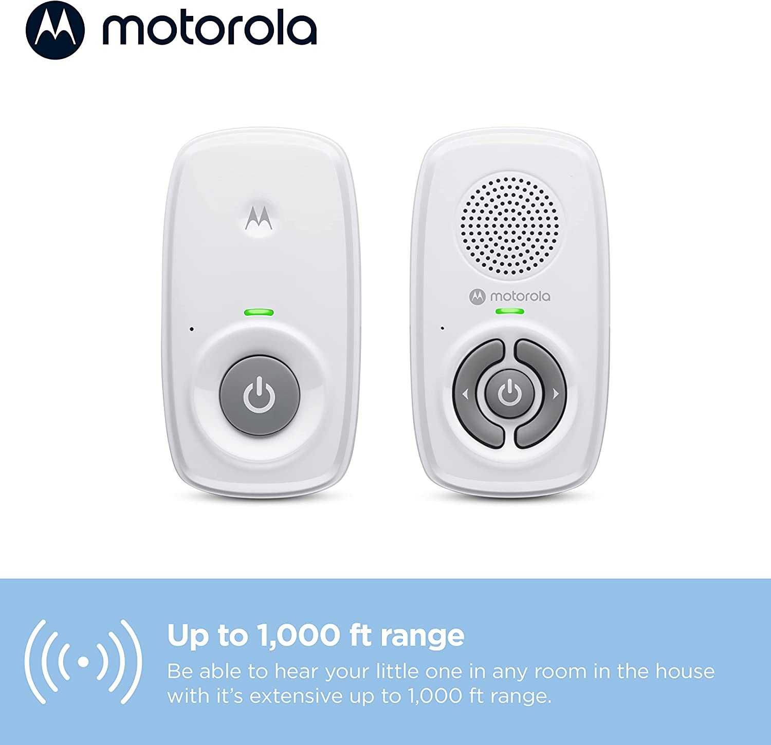 радіоняня  Motorola Baby  з технологією DECT, білий