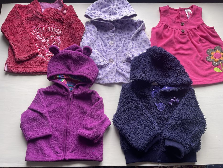 Лот теплих речей на новонароджену дівчинку