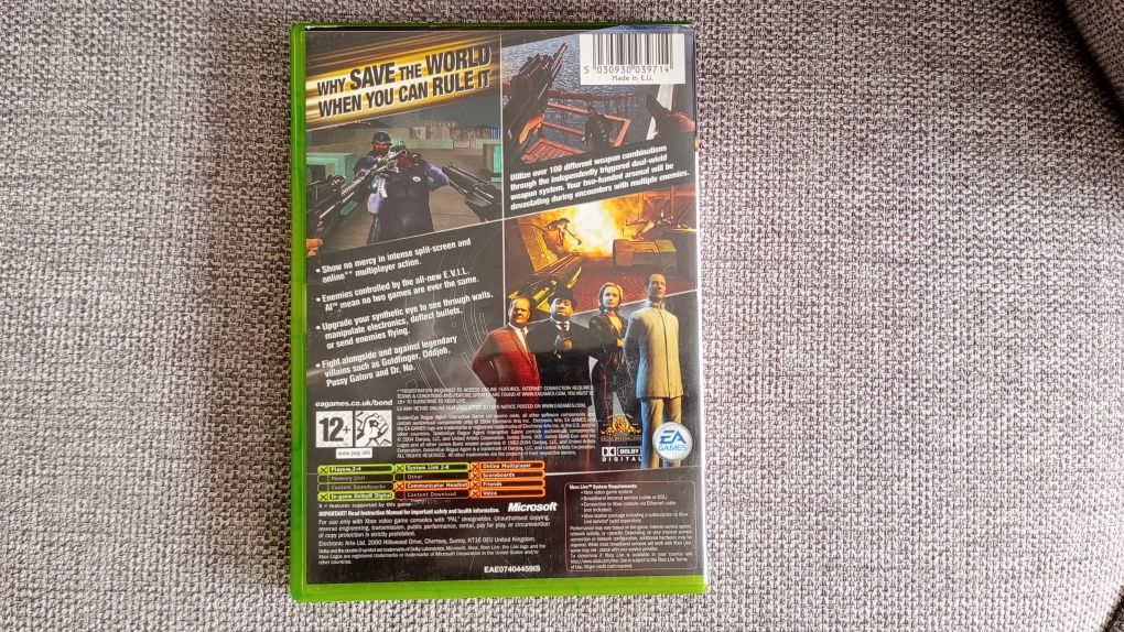 Gra Goldeneye Rogue Agent na konsolę Xbox Classic