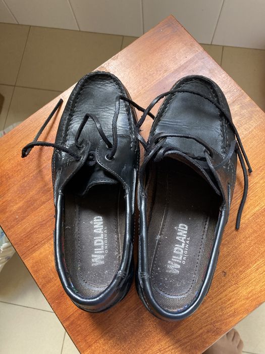 Sapatos de vela pretos