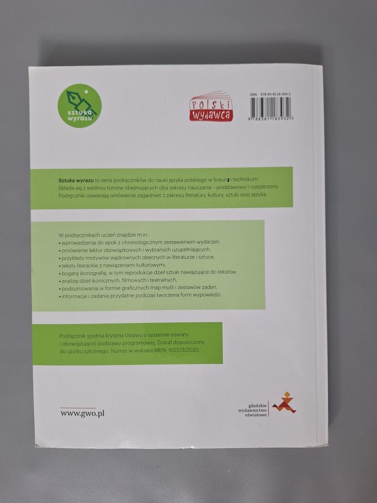 Podręcznik język polski 2 gwo