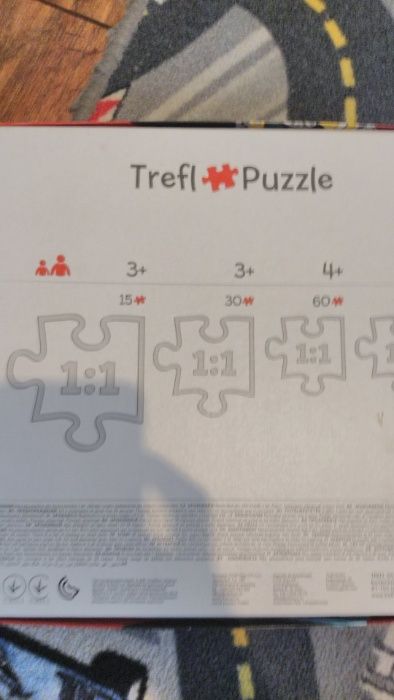 Puzzle AUTA Cars 3w1 Trefl 4+