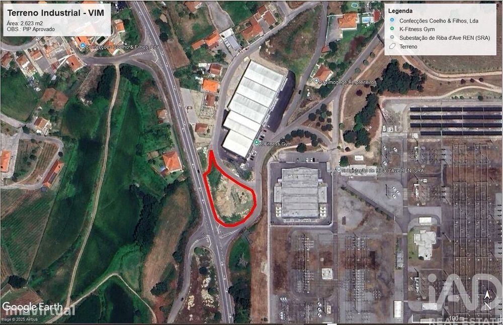 Terreno em Oliveira (Santa Maria) de 2623,00 m2