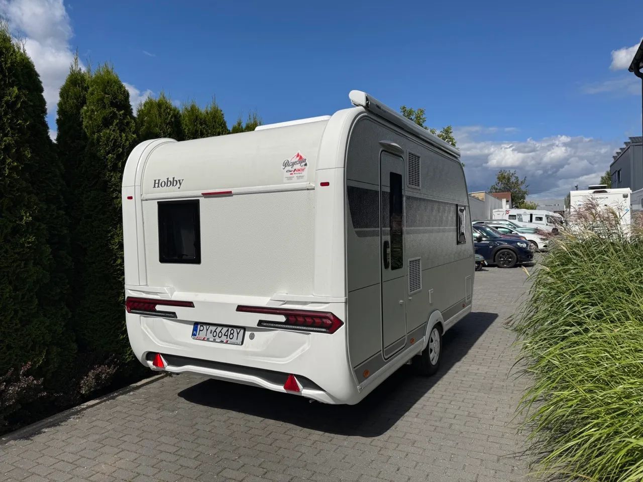 Hobby 400 UFe De luxe  pierwszy właściciel, idealnie doposażona, markiza,klima, mover itd..