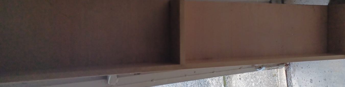 Półka wisząca 150x25x20 dąb san remo