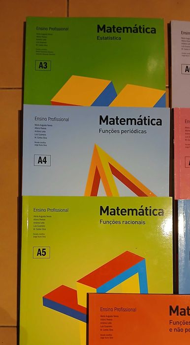 Matemática - Ens.Profissional - Mód. A3 + A4 + A5 + A6 + A9 + A10 + B1