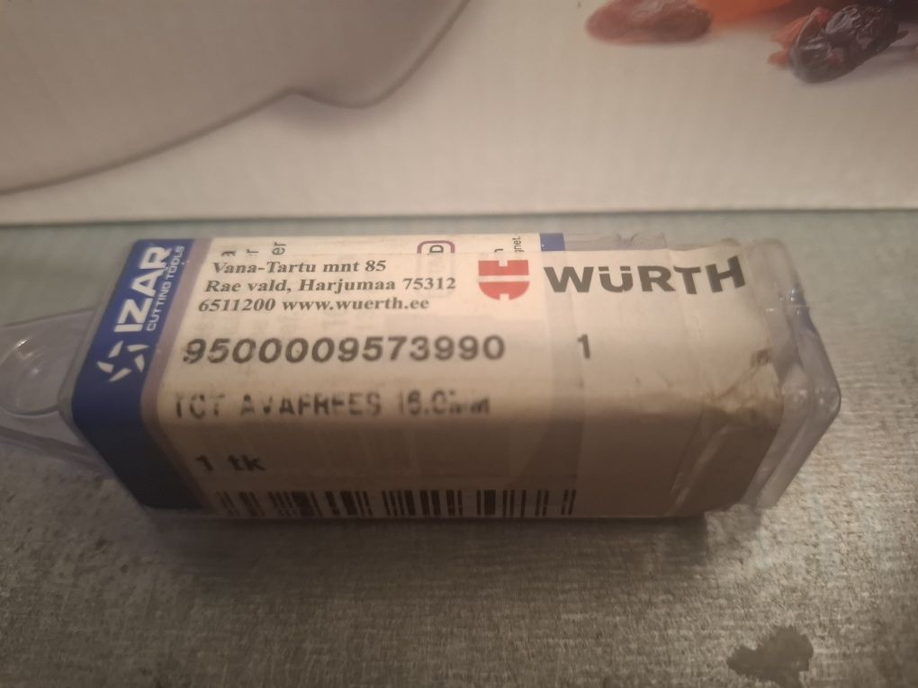 Wiertło koronkowe Wurth 16mm