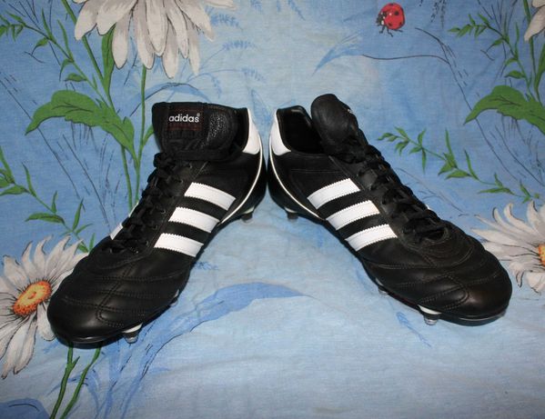 Футбольные кожаные бутсы Adidas стелька 29.5 см